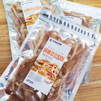 바베큐 페스츄리 오징어 250g 오리지날(서촌)