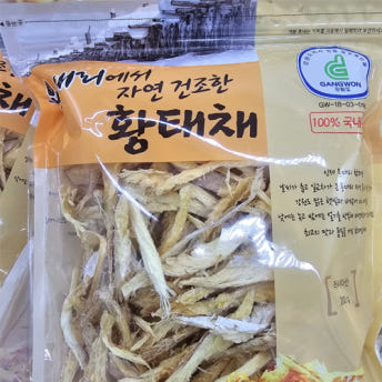 국내건조 용대리 황태채 200g 강원도 자연건조